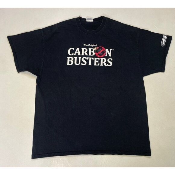 Wynn's Carbon Busters Graphic T-shirt Men XXL Black Carbonbusters Short Sleeve - Picture 2 of 6